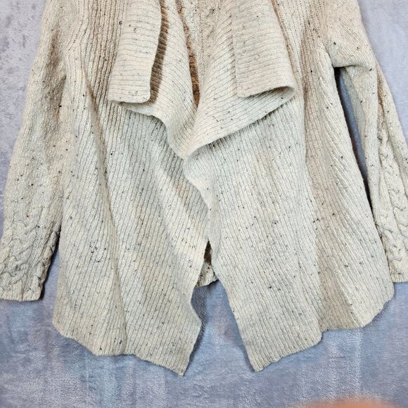 Islander Womens Wool Cashmere Cardigan Ireland Sweater Career Open hipster - Picture 3 of 11